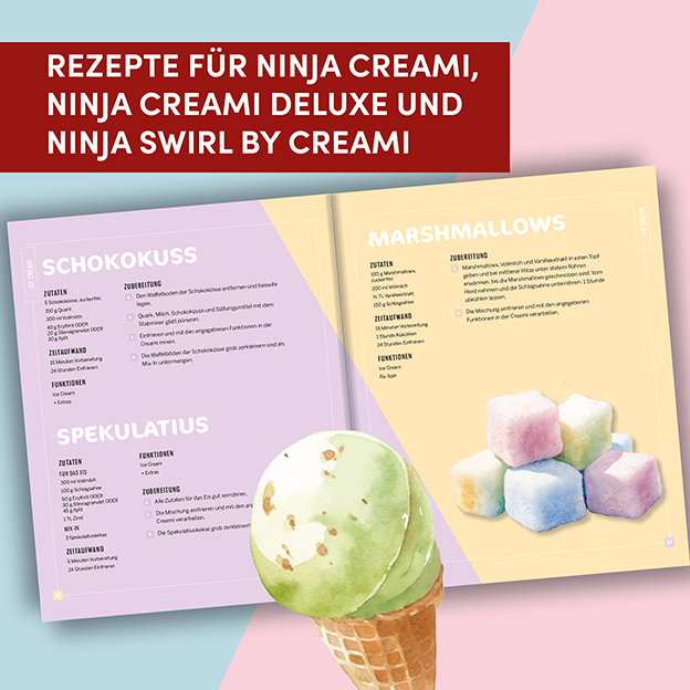 Weitere Ansicht: Die 150 besten zuckerfreien Rezepte für die Ninja Creami | Tom Grimm