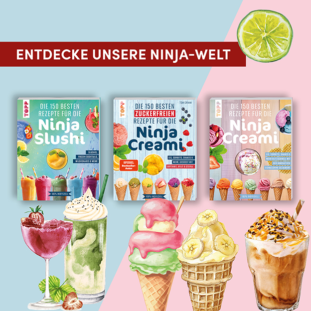 Weitere Ansicht: Die 150 besten zuckerfreien Rezepte für die Ninja Creami | Tom Grimm