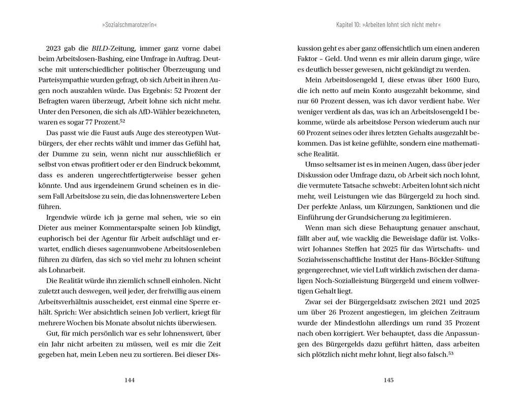 Weitere Ansicht: 'Sozialschmarotzerin' | Nadine Wagenaar