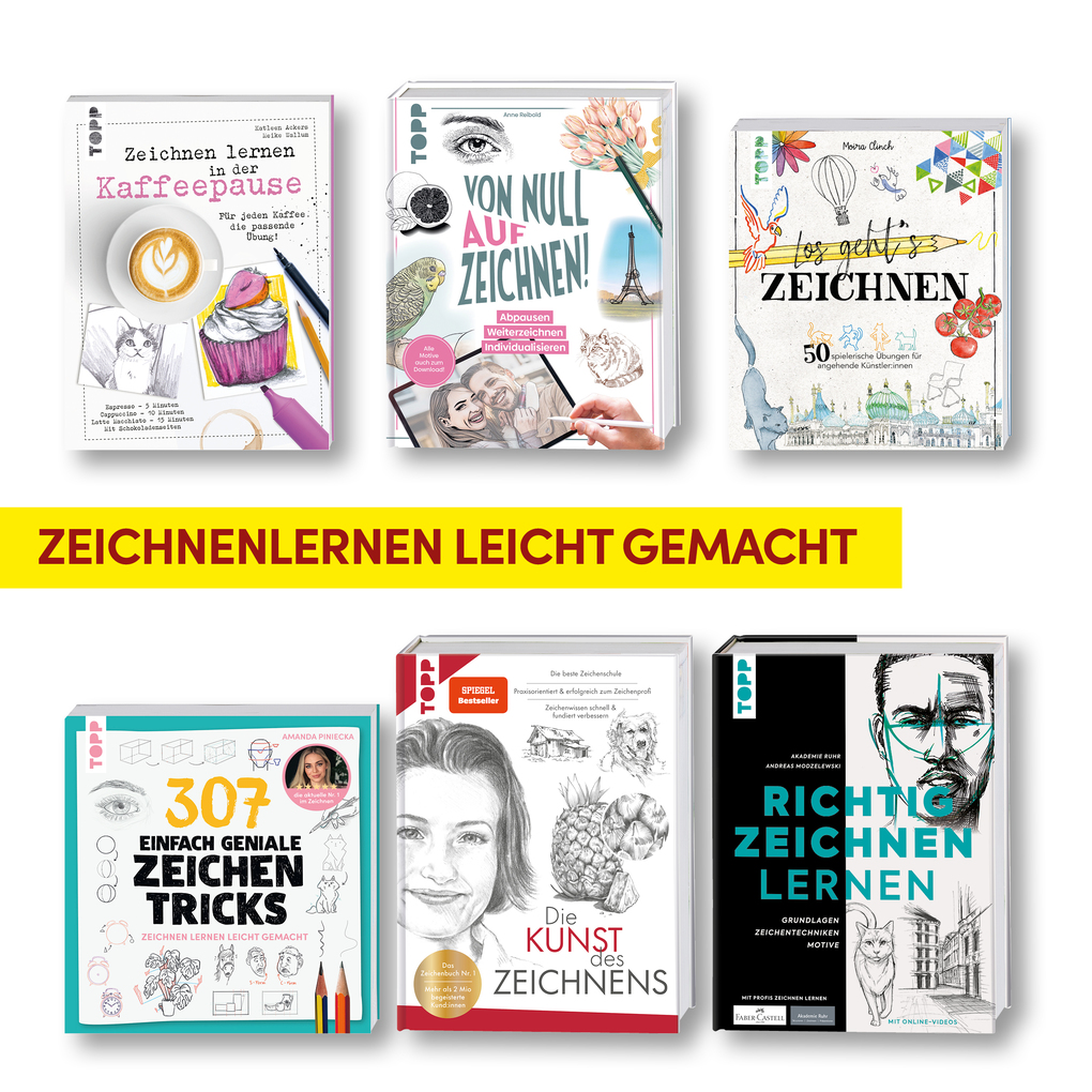 Weitere Ansicht: Zeichnen lernen in der Kaffeepause | Katleen Ackers, Meike Wallum