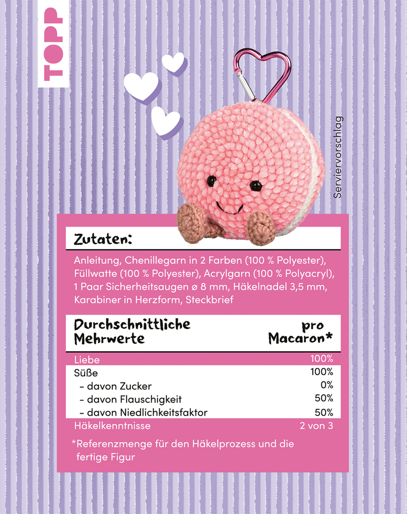 Weitere Ansicht: Amusing Lovables Häkelset Fleur Macaron | Melanie Czerny