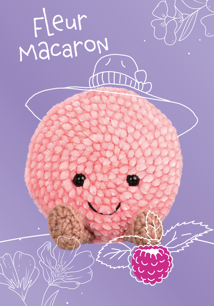Weitere Ansicht: Amusing Lovables Häkelset Fleur Macaron | Melanie Czerny