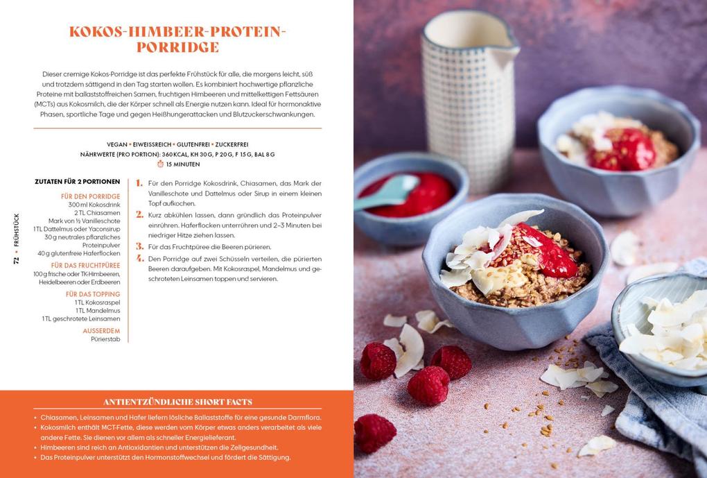 Weitere Ansicht: Healthy Food, Happy Me - Antientzündliche Ernährung für Frauen | Bettina Leidl
