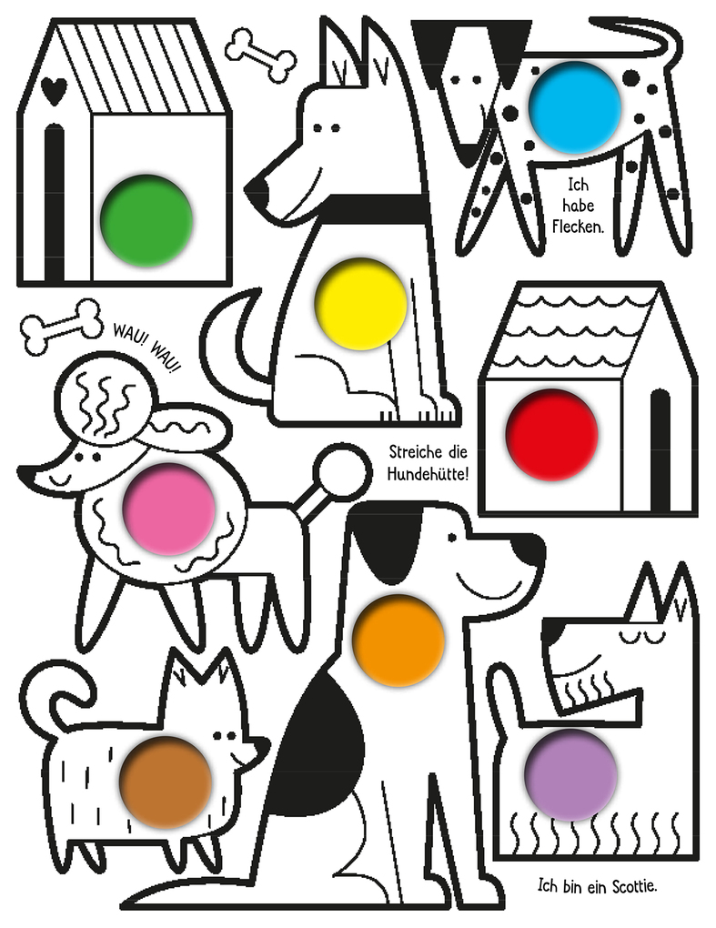 Weitere Ansicht: Mein erster Wasserfarben-Malblock - Tiere | Alena Razumova