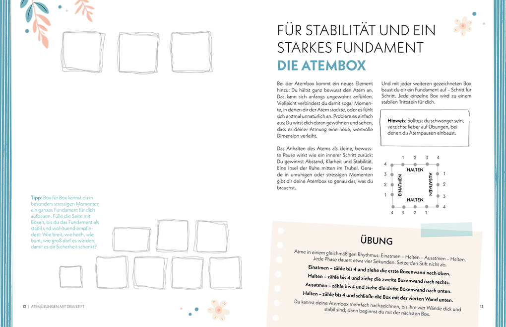 Weitere Ansicht: Atemübungen mit dem Stift | Sinah Birkner