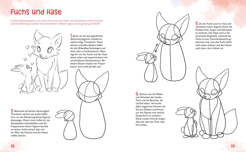 Weitere Ansicht: Niedliche Tiere zeichnen | Liliyth