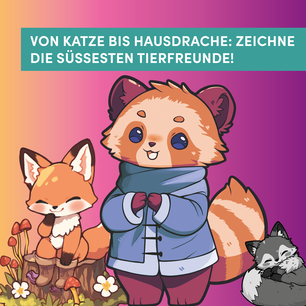 Weitere Ansicht: Niedliche Tiere zeichnen | Liliyth