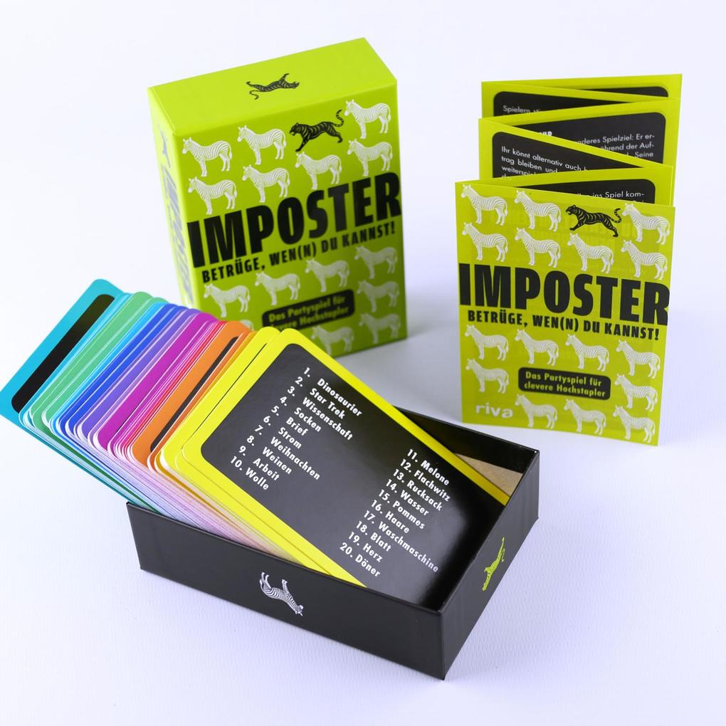 Weitere Ansicht: Imposter - Betrüge, wen(n) du kannst | Sandra Ruhland