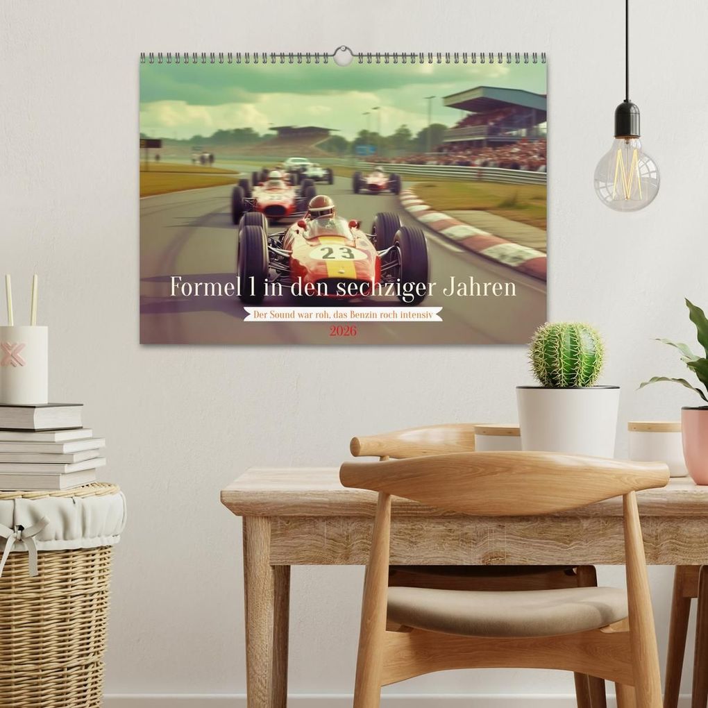 Weitere Ansicht: Formel 1 in den sechziger Jahren (Wandkalender 2026 DIN A3 quer), CALVENDO Monatskalender | Torsten Irmer, Calvendo