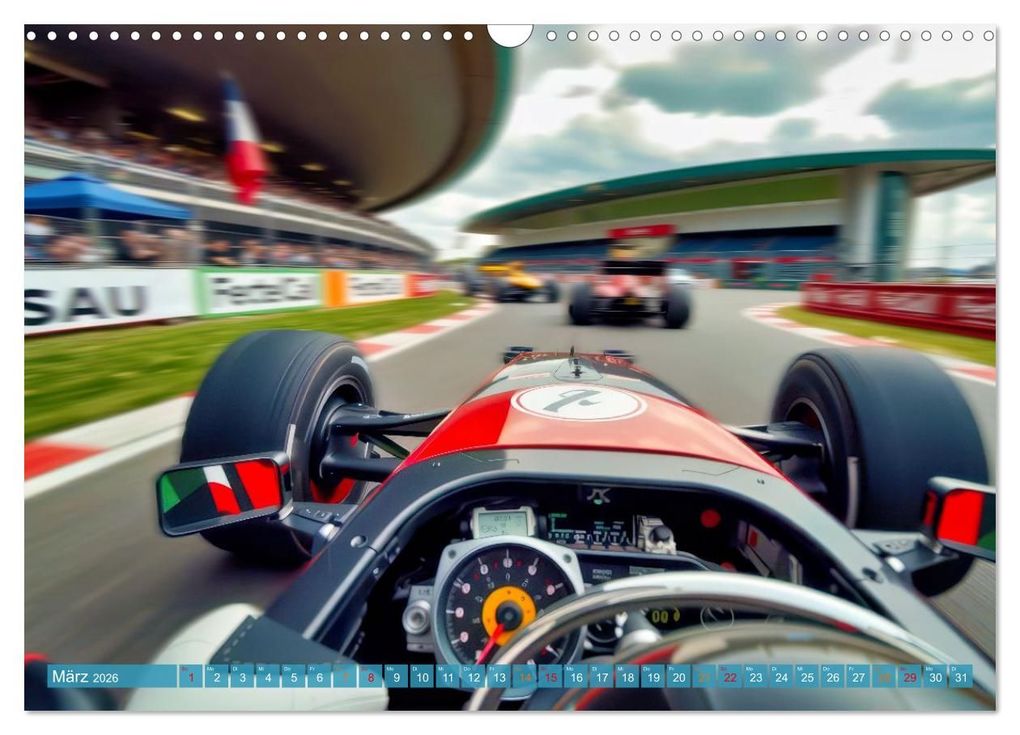 Weitere Ansicht: Formel 1 in den sechziger Jahren (Wandkalender 2026 DIN A3 quer), CALVENDO Monatskalender | Torsten Irmer, Calvendo