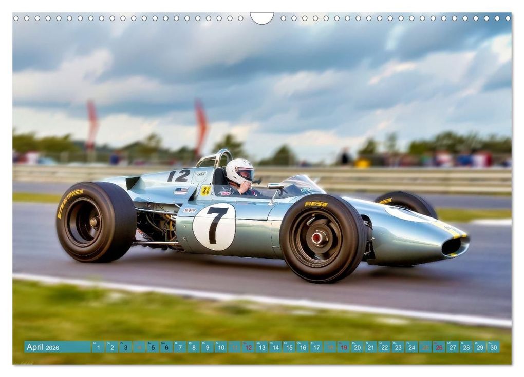 Weitere Ansicht: Formel 1 in den sechziger Jahren (Wandkalender 2026 DIN A3 quer), CALVENDO Monatskalender | Torsten Irmer, Calvendo