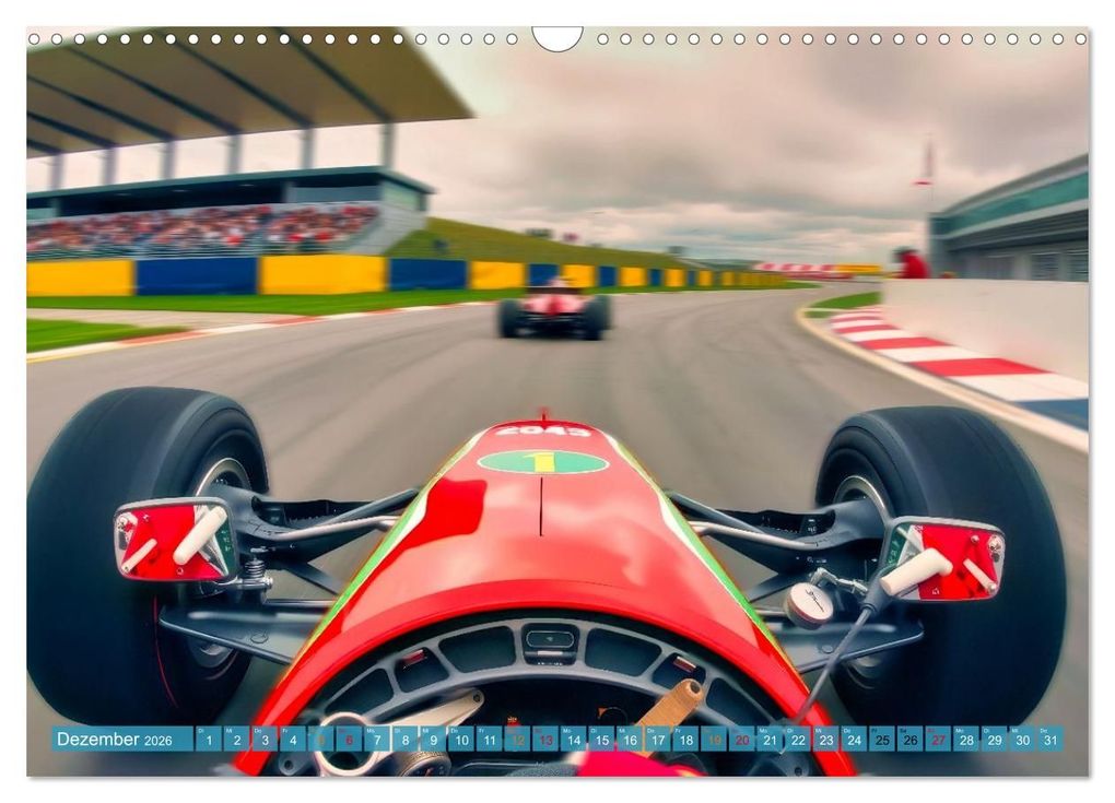 Weitere Ansicht: Formel 1 in den sechziger Jahren (Wandkalender 2026 DIN A3 quer), CALVENDO Monatskalender | Torsten Irmer, Calvendo
