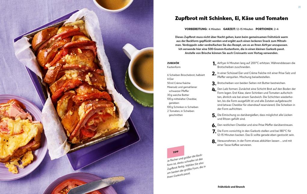 Weitere Ansicht: Das geniale Airfryer-Kochbuch - 15-Minuten-Gerichte | Clare Andrews