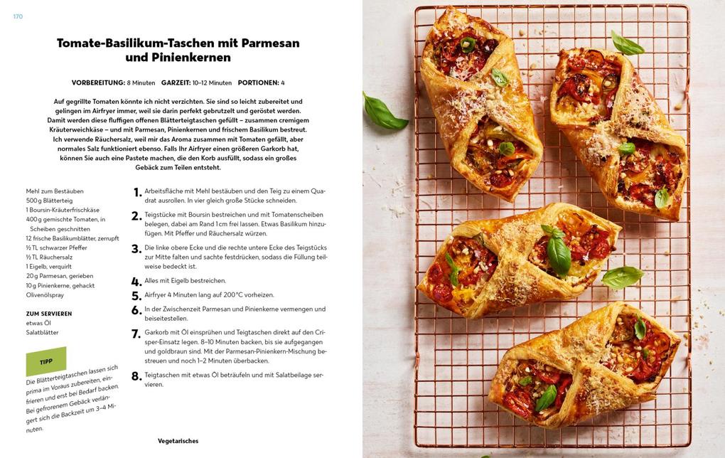 Weitere Ansicht: Das geniale Airfryer-Kochbuch - 15-Minuten-Gerichte | Clare Andrews