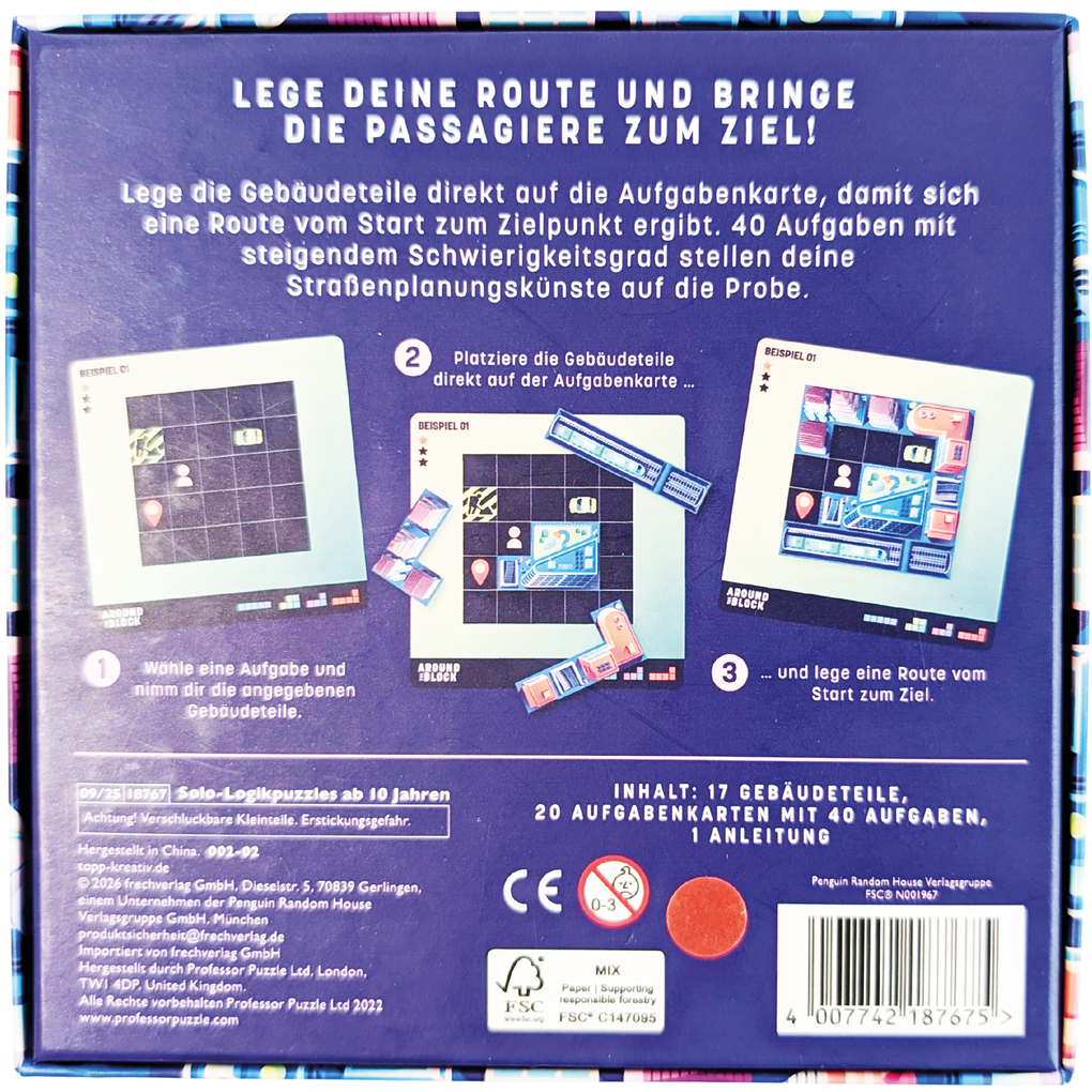 Weitere Ansicht: Around the Block - Unterwegs im Straßenlabyrinth | Frechverlag