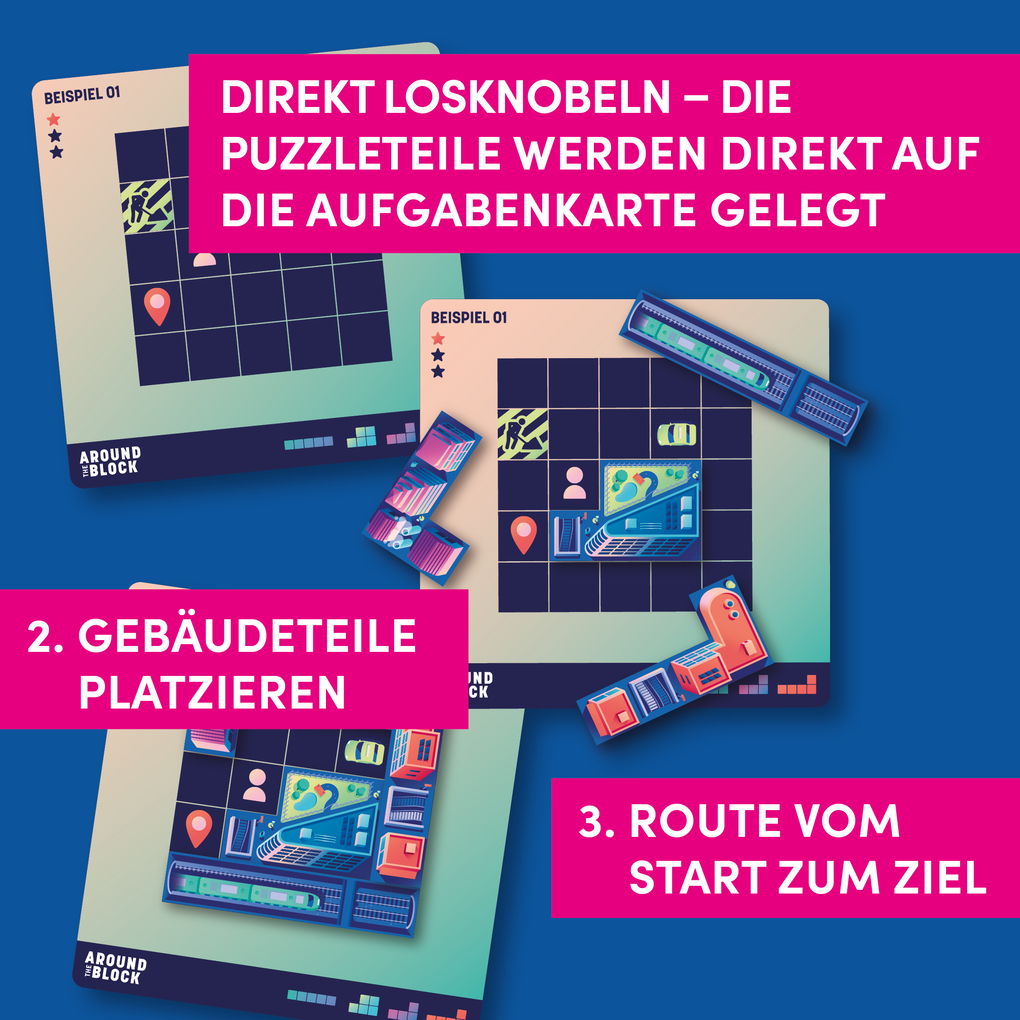 Weitere Ansicht: Around the Block - Unterwegs im Straßenlabyrinth | Frechverlag