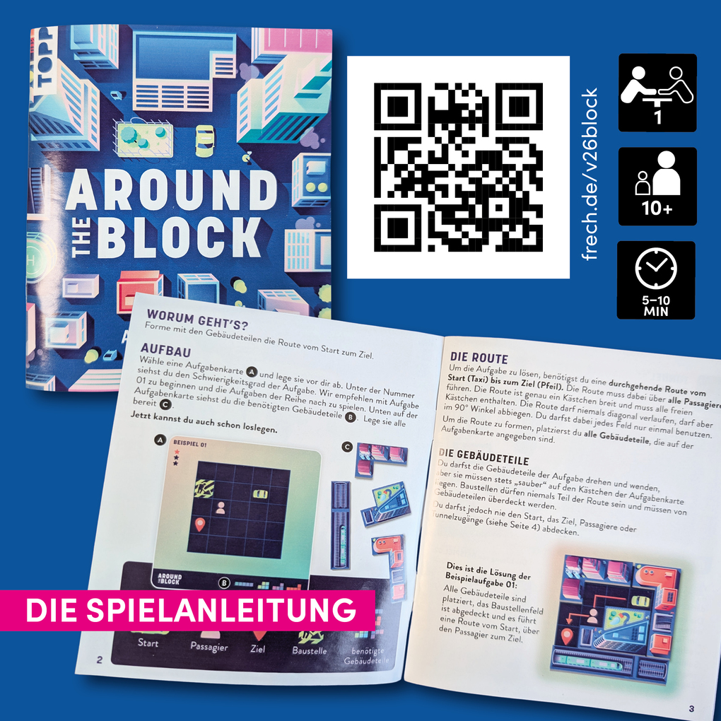 Weitere Ansicht: Around the Block - Unterwegs im Straßenlabyrinth | Frechverlag