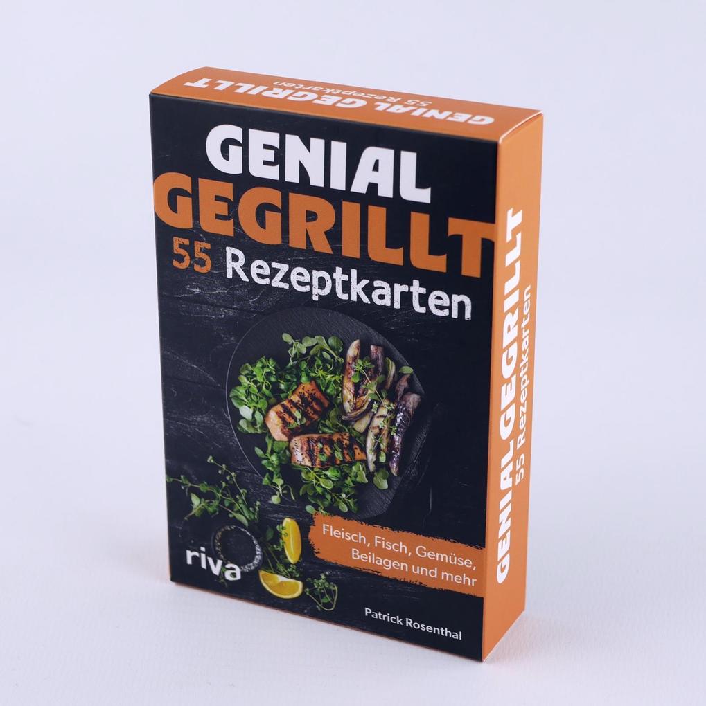 Weitere Ansicht: Genial gegrillt - 55 Rezeptkarten | Patrick Rosenthal
