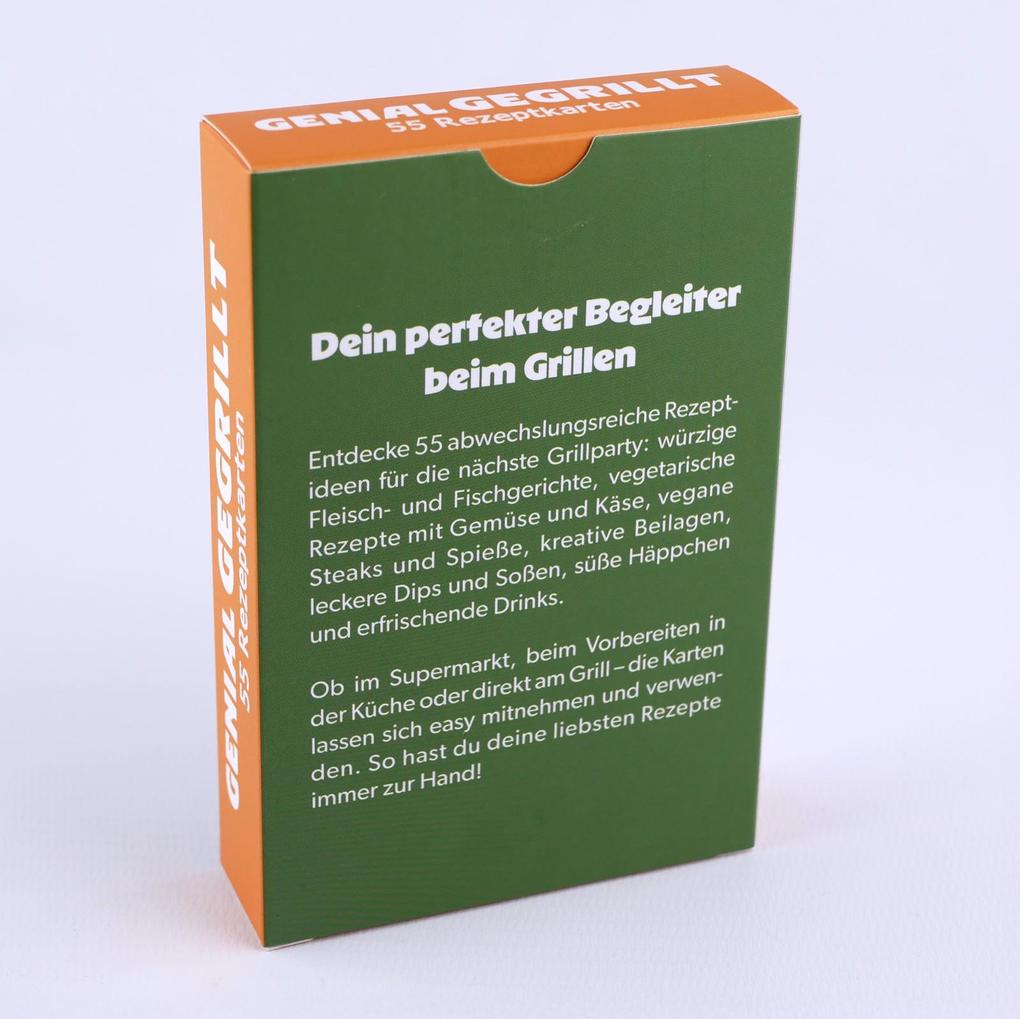 Weitere Ansicht: Genial gegrillt - 55 Rezeptkarten | Patrick Rosenthal