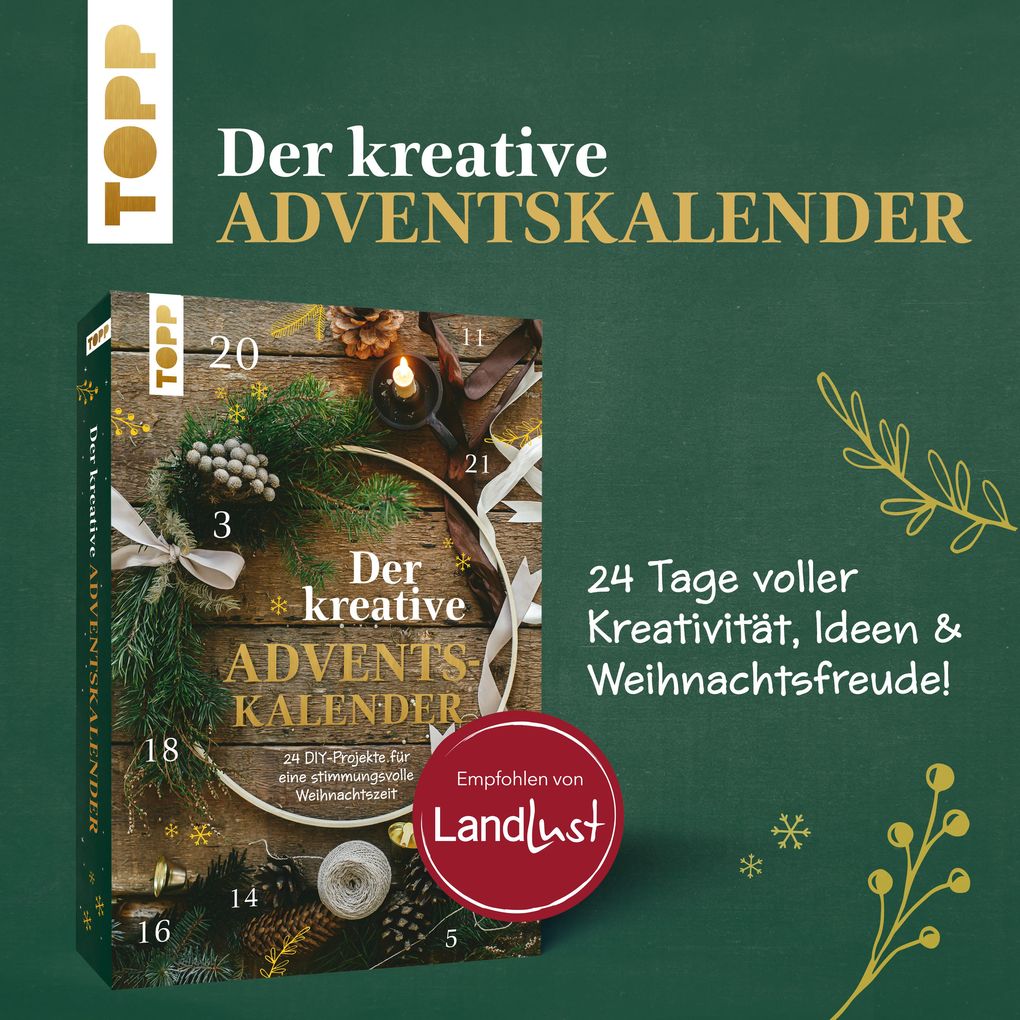Weitere Ansicht: Der kreative Adventskalender - empfohlen von LandLust | Susanne Pypke