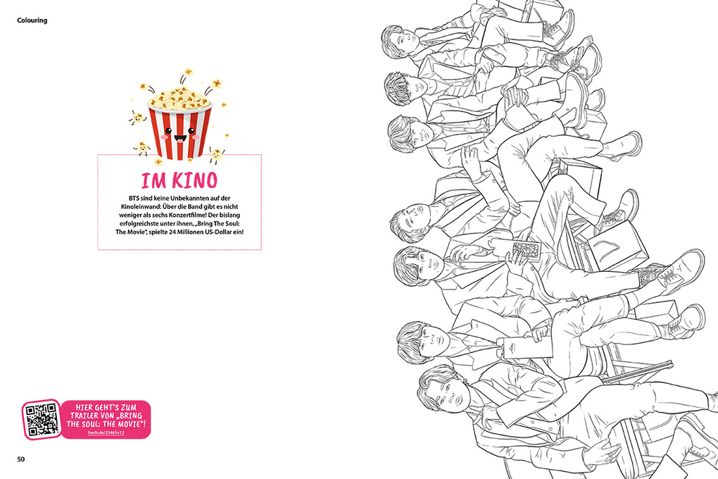 Weitere Ansicht: BTS: Das inoffizielle Ausmal- & Kreativbuch