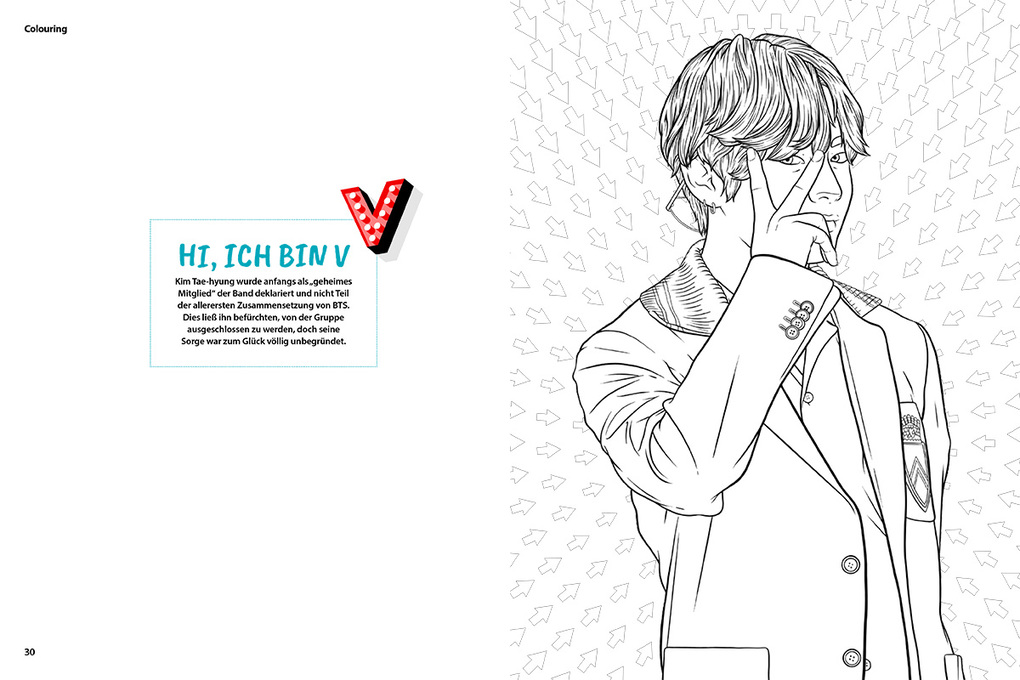 Weitere Ansicht: BTS: Das inoffizielle Ausmal- & Kreativbuch