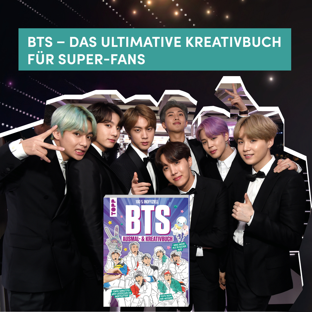 Weitere Ansicht: BTS: Das inoffizielle Ausmal- & Kreativbuch