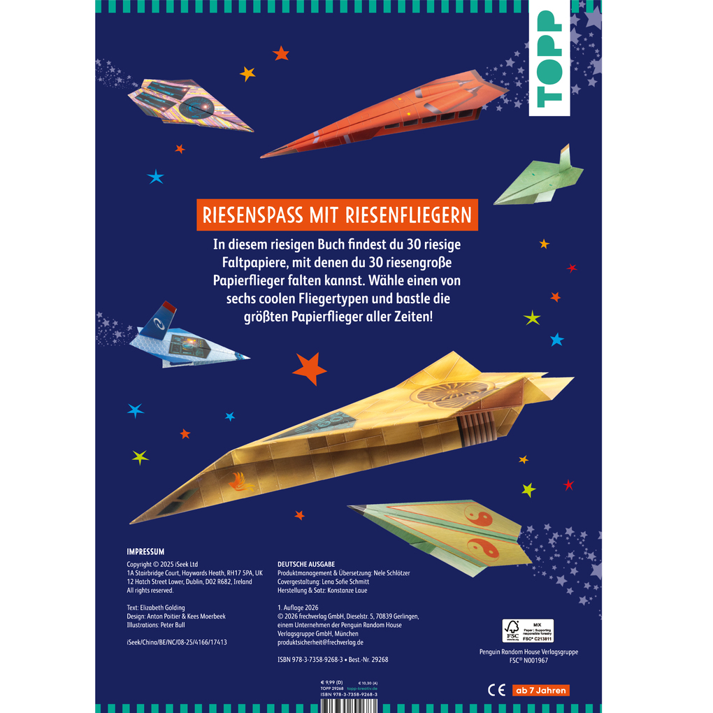 Weitere Ansicht: Riesen-Papierflieger | Elizabeth Golding
