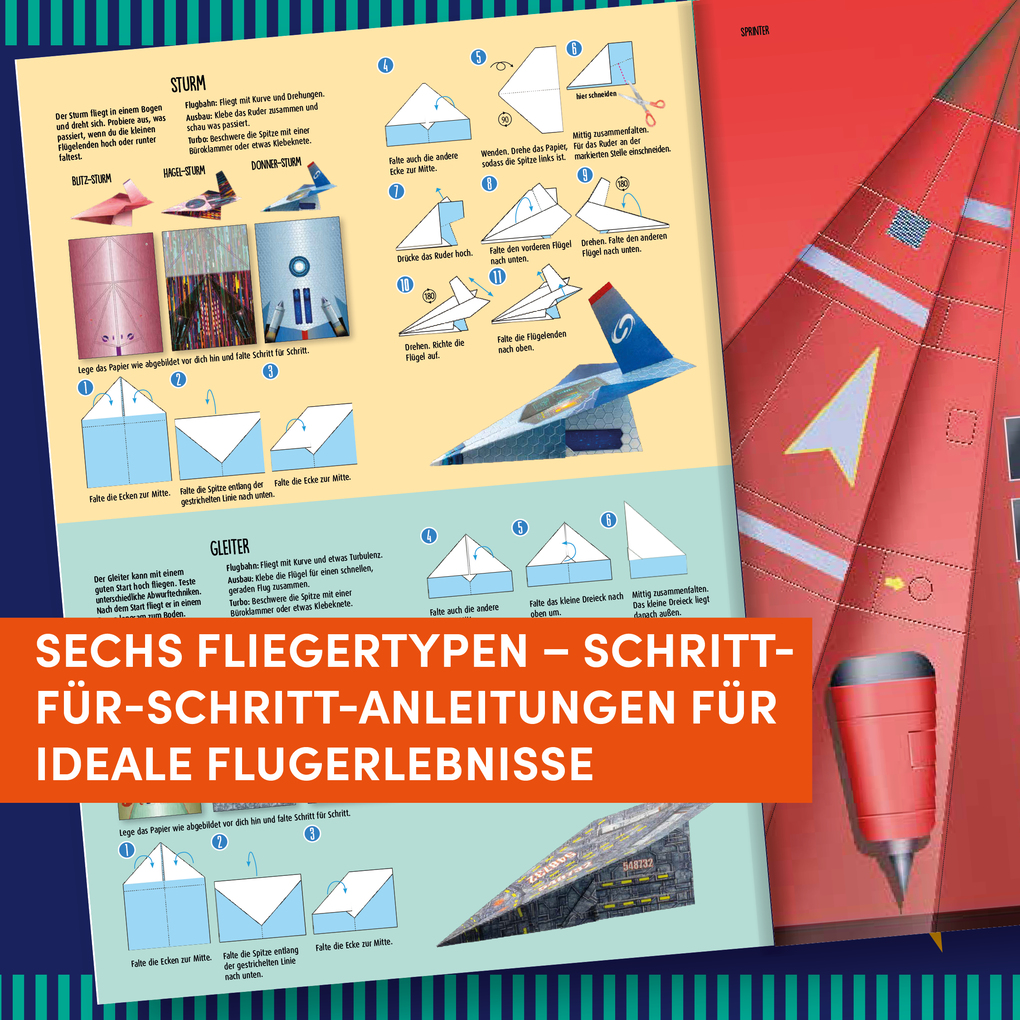 Weitere Ansicht: Riesen-Papierflieger | Elizabeth Golding