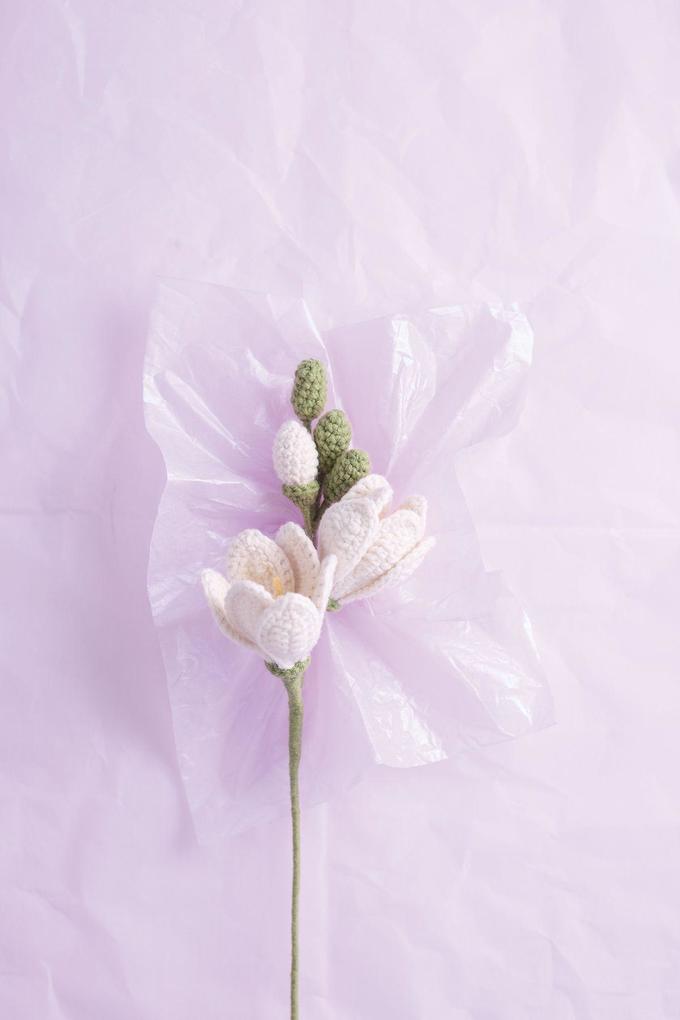 Weitere Ansicht: Romantische Blumen häkeln | Sophie Yüksel