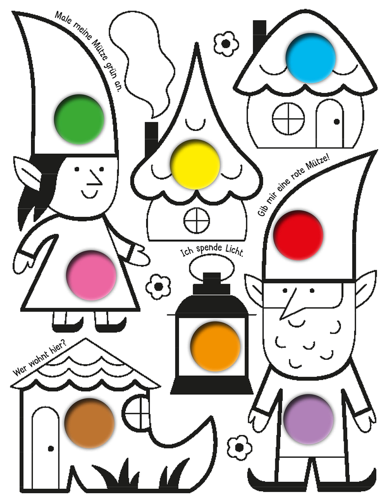 Weitere Ansicht: Mein erster Wasserfarben-Malblock - Zauberwelt | Alena Razumova