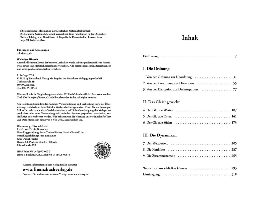 Weitere Ansicht: Triangle of Power - Die Weltordnung von morgen | Alexander Stubb