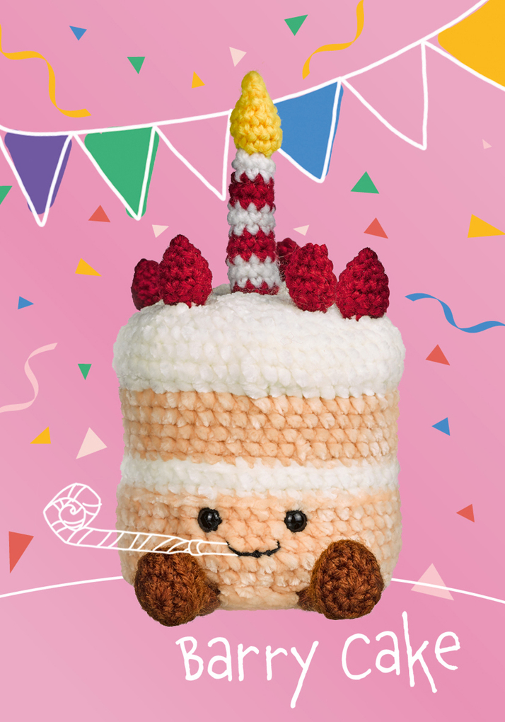 Weitere Ansicht: Amusing Lovables Häkelset Barry Cake | Melanie Czerny