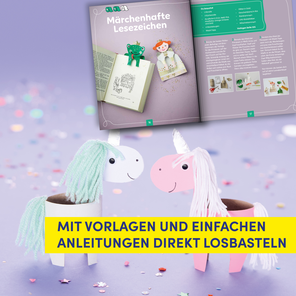Weitere Ansicht: Klorollen Bastelspaß | Susanne Pypke, Frechverlag