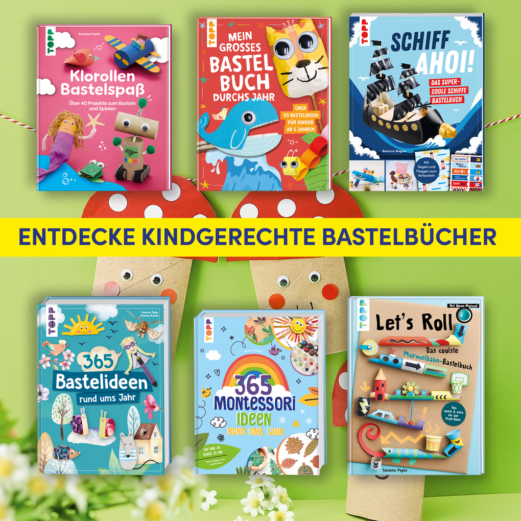 Weitere Ansicht: Klorollen Bastelspaß | Susanne Pypke, Frechverlag