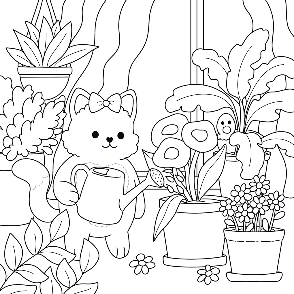 Weitere Ansicht: Cosy Coloring - Cottage Life mit Ente | Sandra Tews