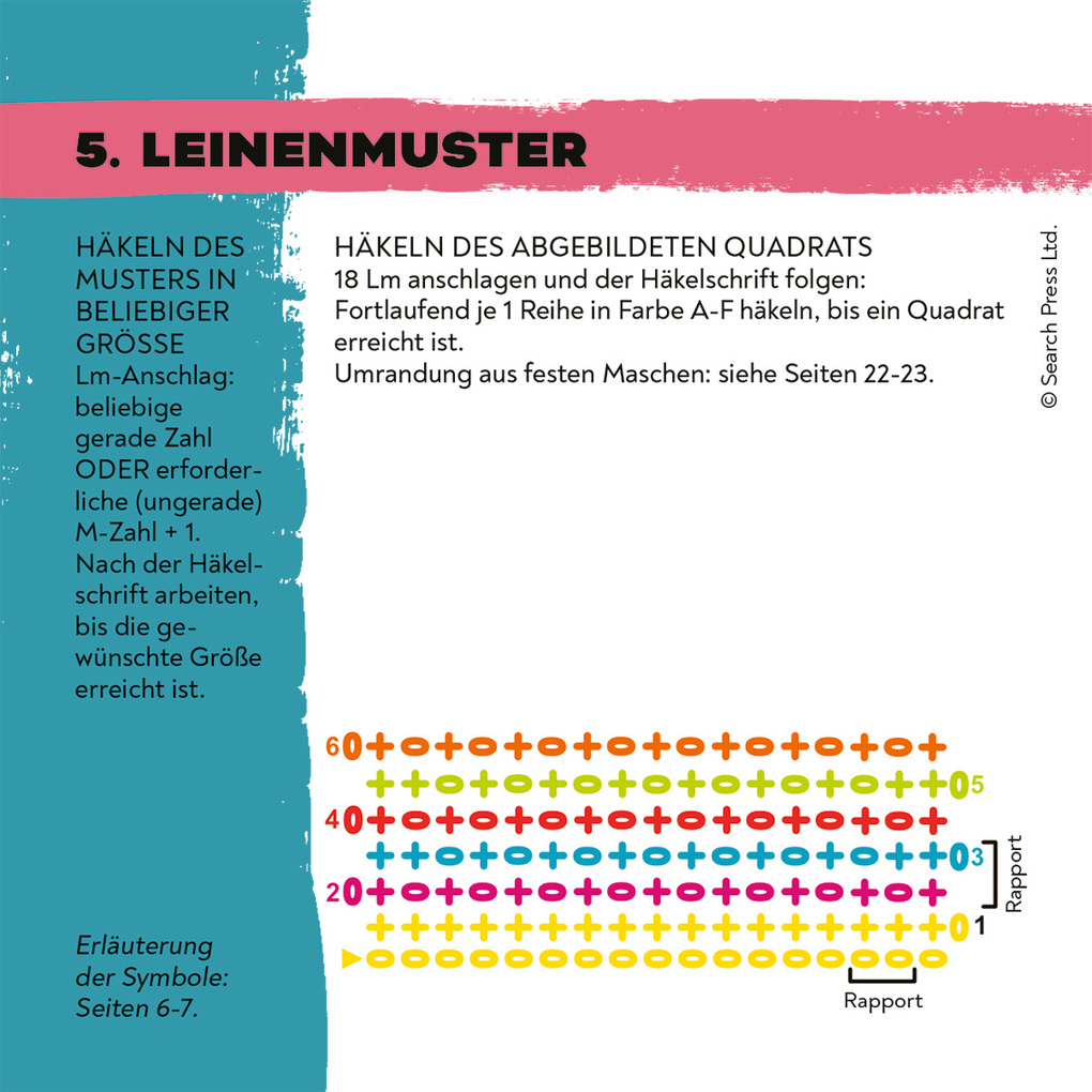 Weitere Ansicht: Granny Square Muster Häkel-Karten (Deutsche Ausgabe) | Claire Montgomerie