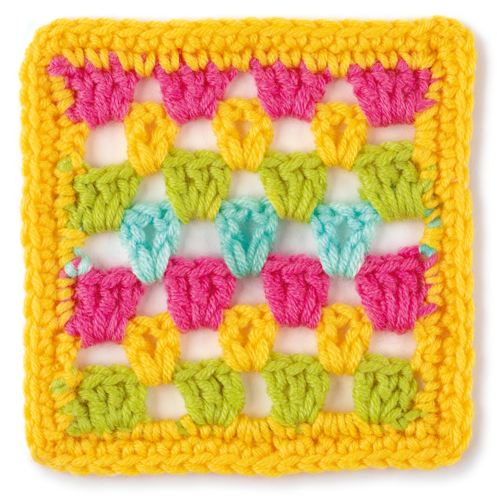 Weitere Ansicht: Granny Square Muster Häkel-Karten (Deutsche Ausgabe) | Claire Montgomerie