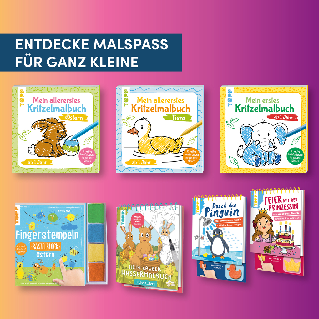 Weitere Ansicht: Mein allererstes Kritzelmalbuch Ostern | Josephine Jones