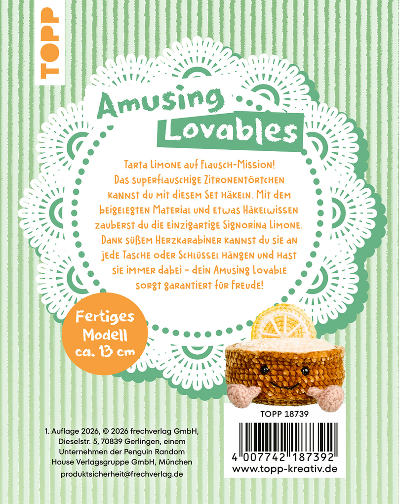 Weitere Ansicht: Amusing Lovables Häkelset Tarta Limone | Melanie Czerny