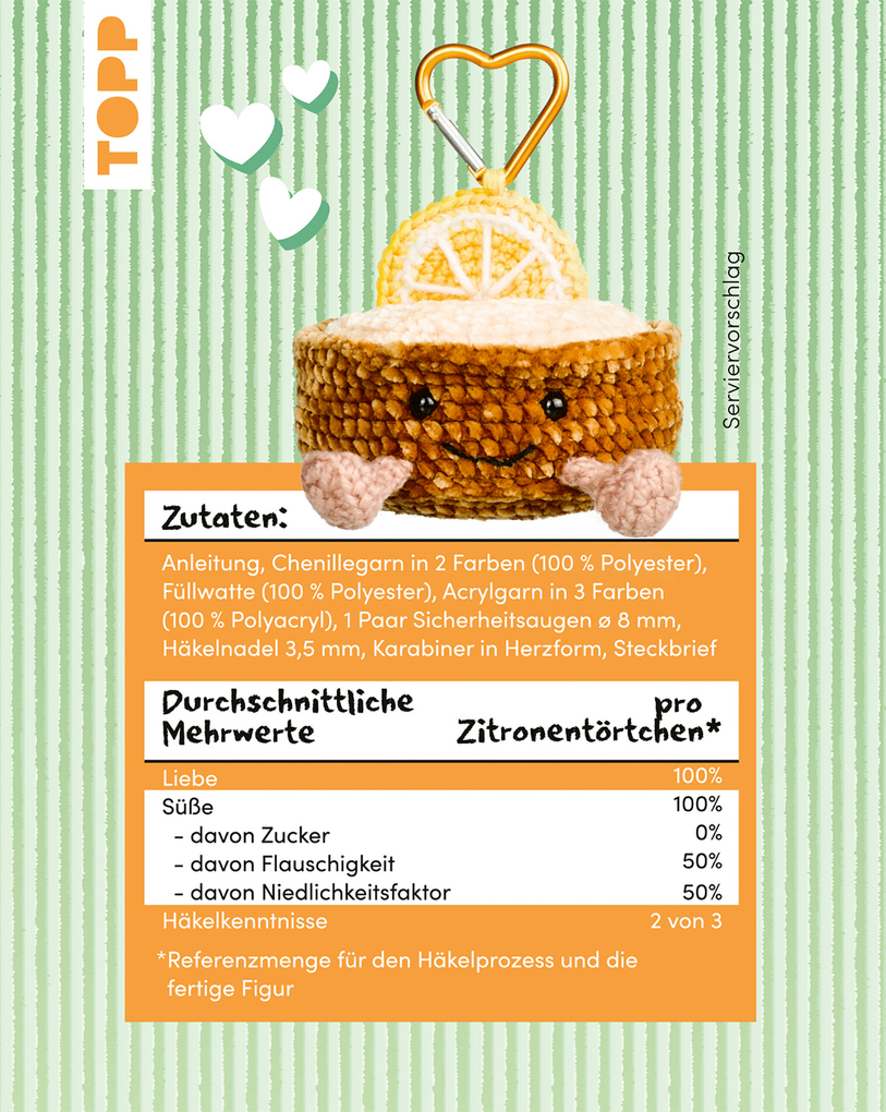 Weitere Ansicht: Amusing Lovables Häkelset Tarta Limone | Melanie Czerny