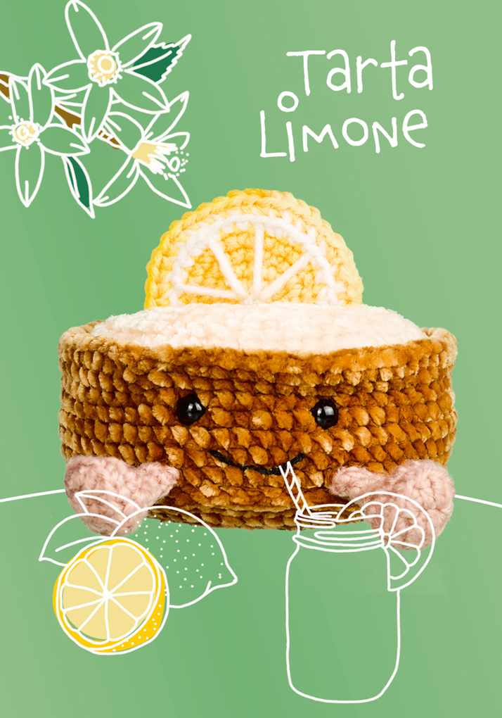 Weitere Ansicht: Amusing Lovables Häkelset Tarta Limone | Melanie Czerny
