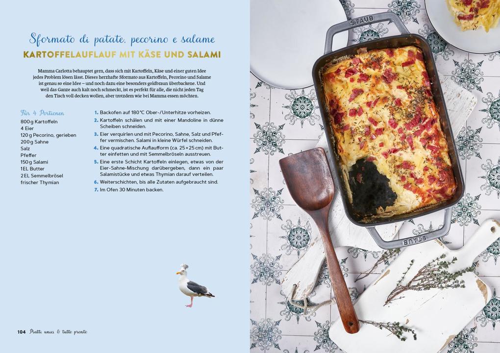 Weitere Ansicht: Mamma Carlotta kocht | Gisa Pauly