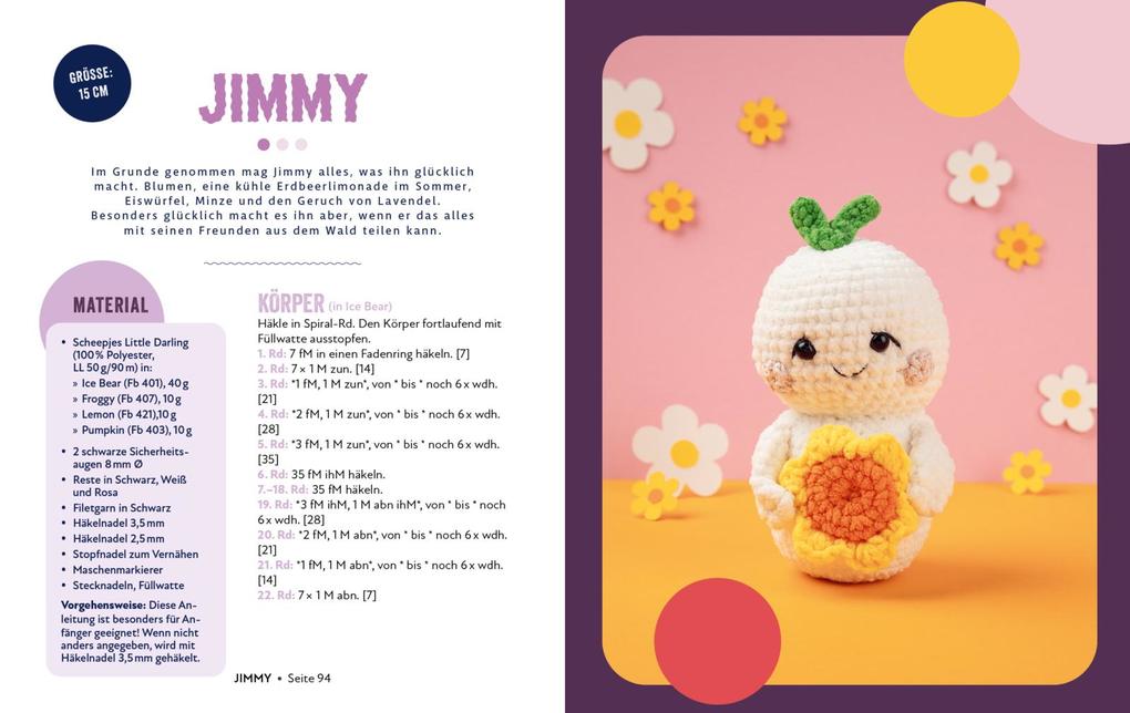 Weitere Ansicht: Die flauschigen Monster-Häkelbuddys | Linda Urbanneck