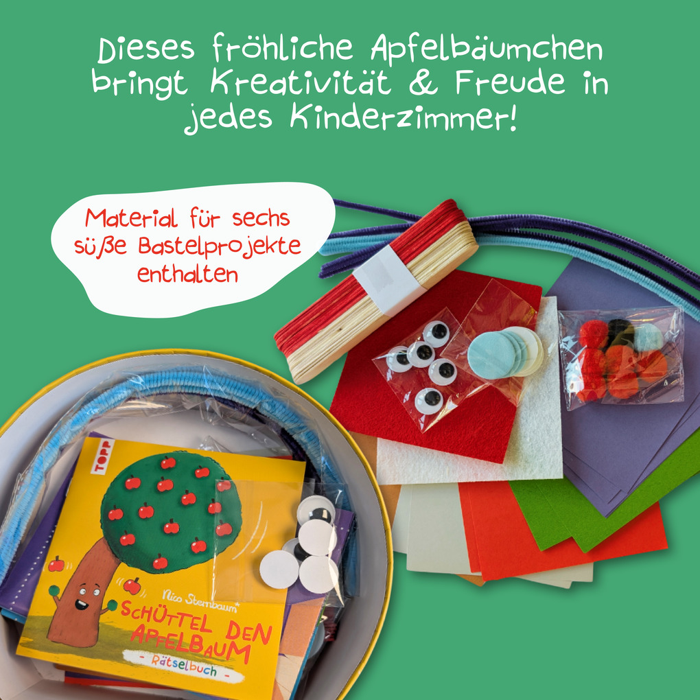 Weitere Ansicht: Schüttel den Apfelbaum - Bastelbox | Nico Sternbaum
