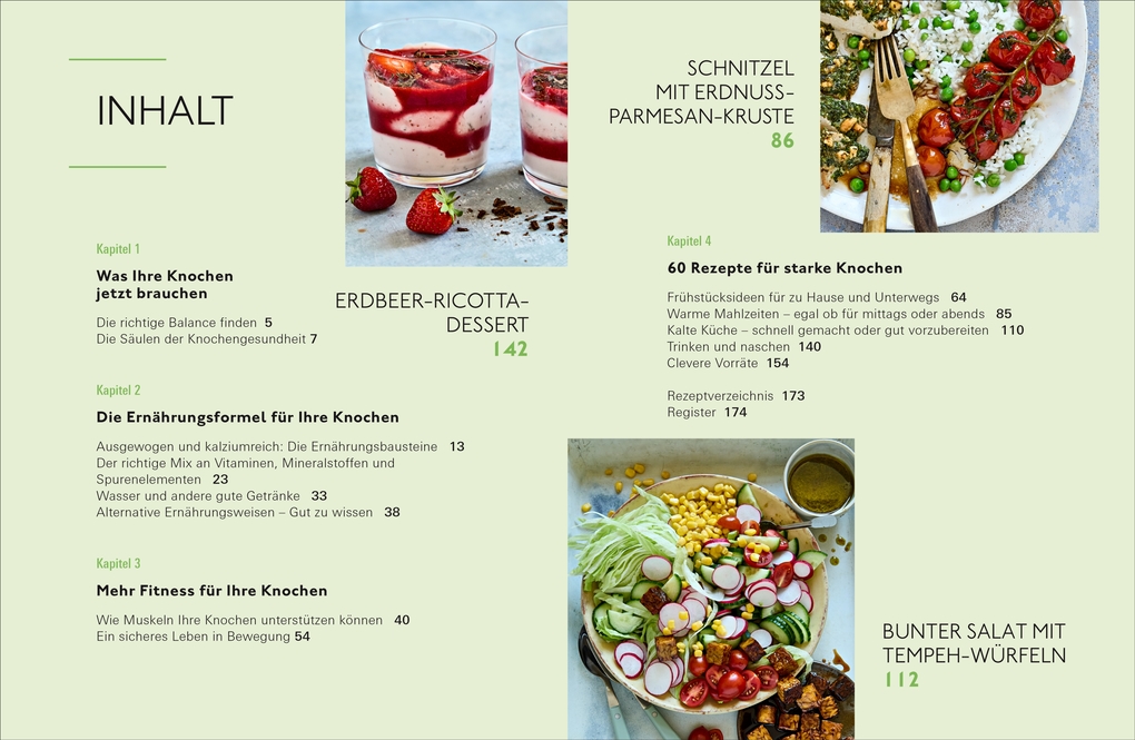 Weitere Ansicht: Ernährung für starke Knochen gegen Osteoporose | Henning Kunter