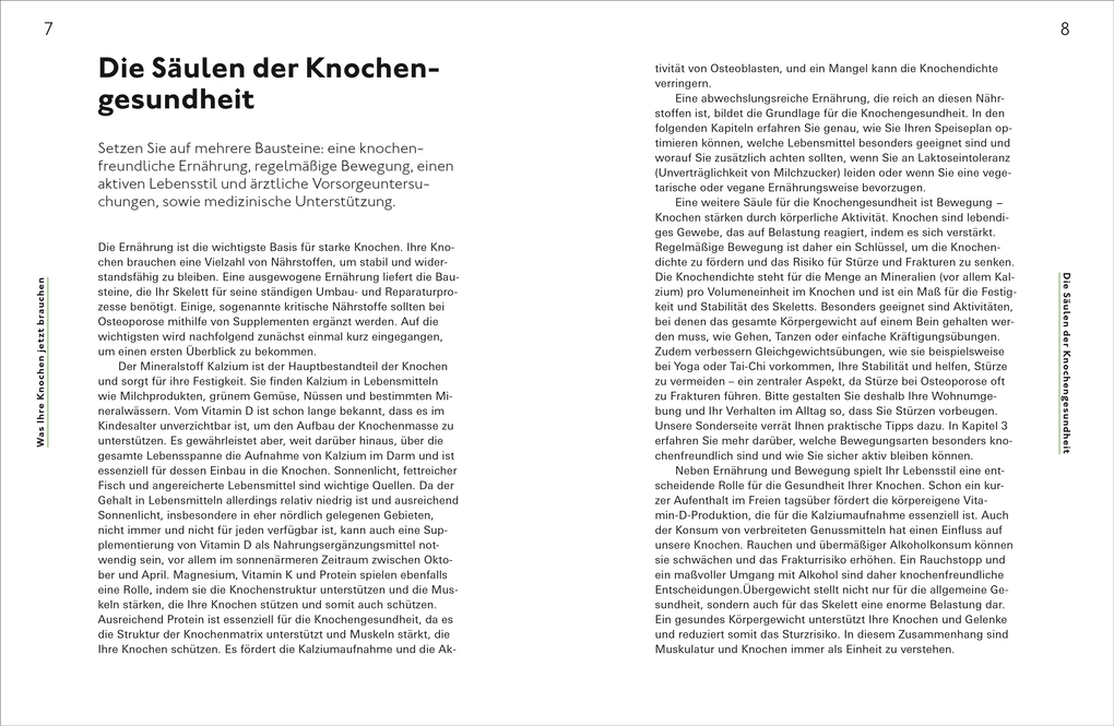 Weitere Ansicht: Ernährung für starke Knochen gegen Osteoporose | Henning Kunter