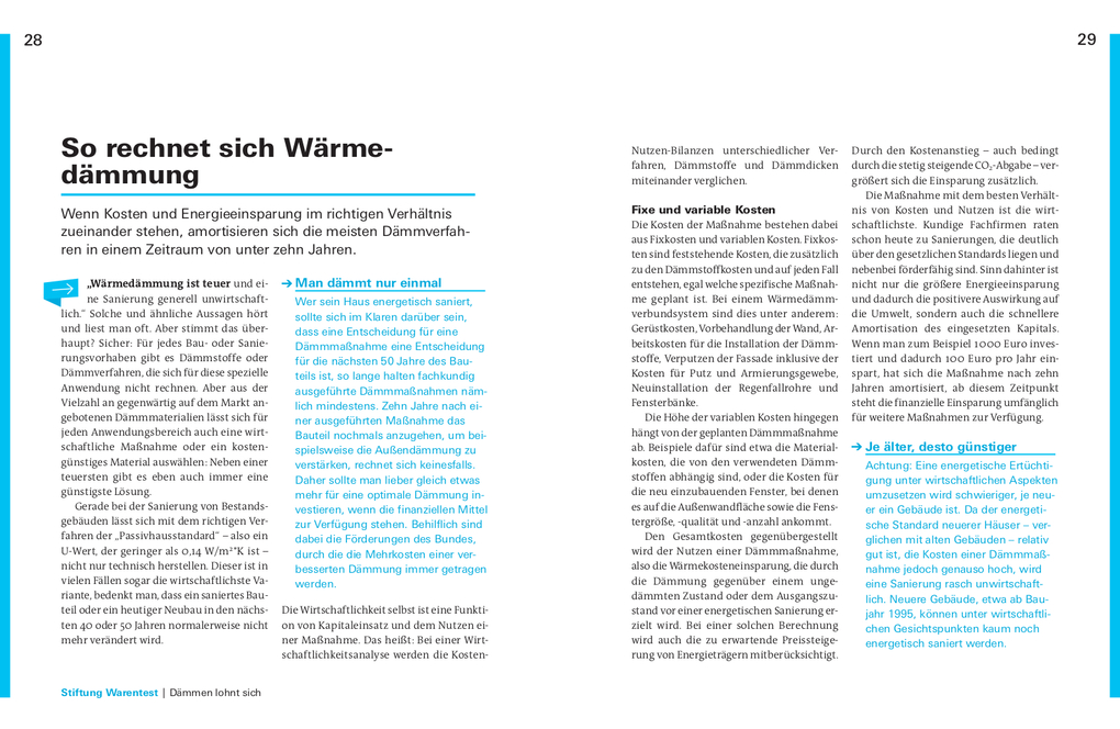 Weitere Ansicht: Richtig dämmen | Arnold Drewer, ipeG-Institut GmbH