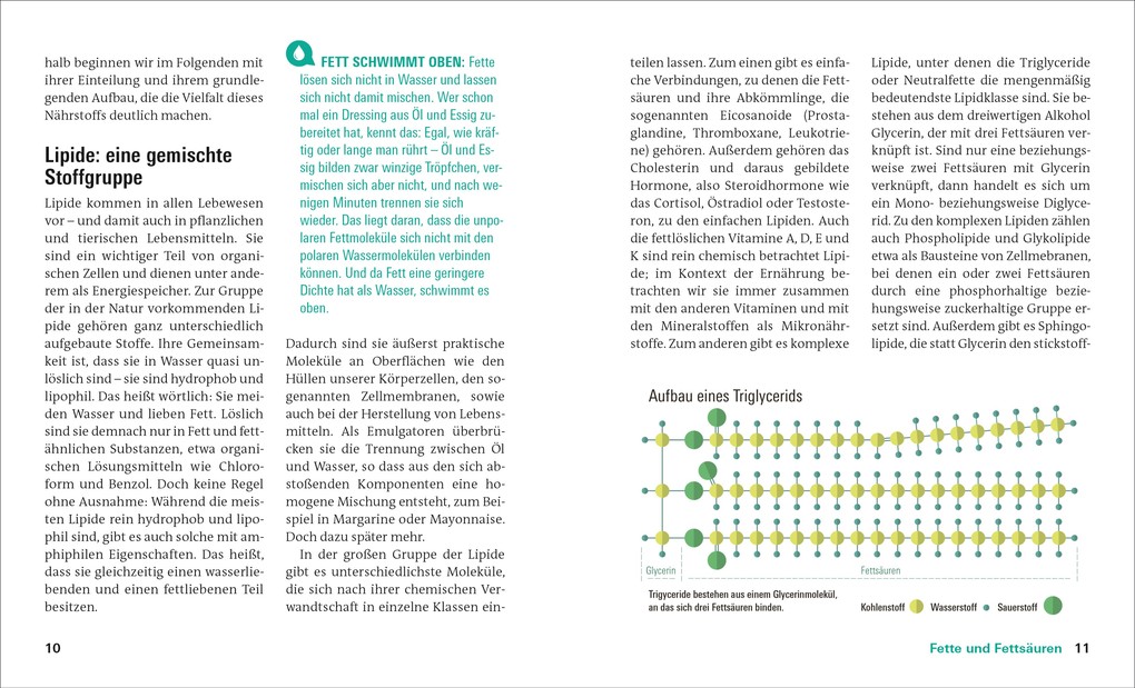 Weitere Ansicht: Fette und Fettsäuren | Angela Bechthold