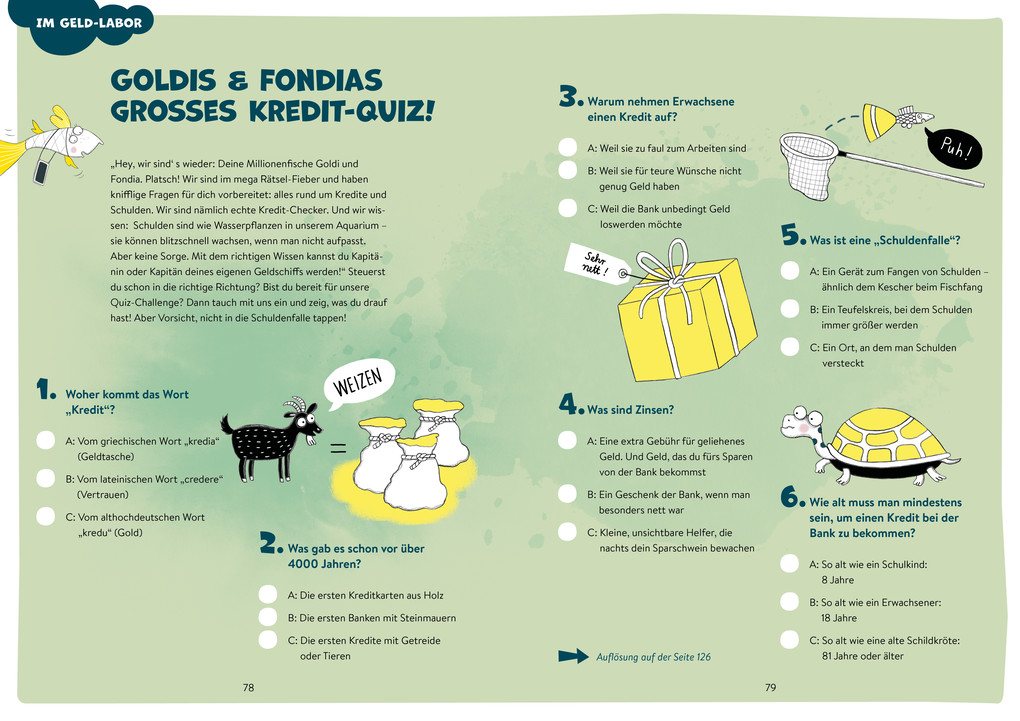 Weitere Ansicht: Von Geld, Gold und Guppys | Andrea Schwendemann